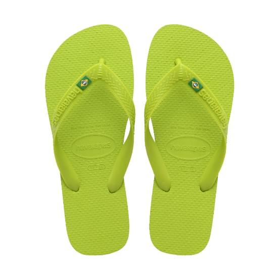 Imagem de Sandália havaianas unissex brasil verde limao/verde limao 43/44