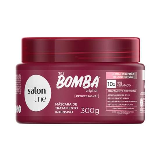 Imagem de Salon line bomba mascara ultra hidratação reconstrutora 300g