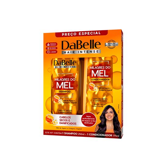 Imagem de Kit dabelle hair intense milagres do mel shampoo 250ml + condicionador 175ml