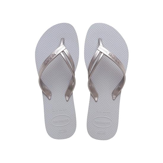 Imagem de Sandália havaianas feminina elegance cinza gelo 35/36