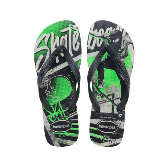 Imagem de Sandália havaianas masculino top atheletic novo grafite 37/38