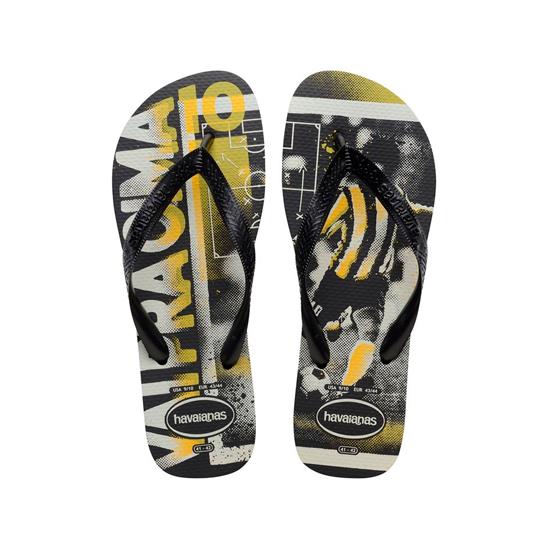 Imagem de Sandália havaianas masculino top atheletic preto/preto/preto 37/38