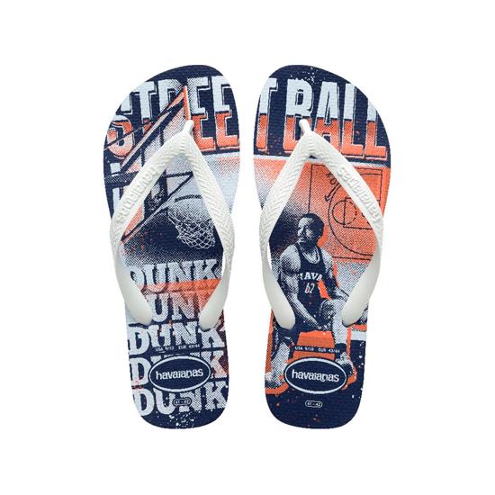 Imagem de Sandália havaianas masculino top atheletic marinho/branco/branco 43/44