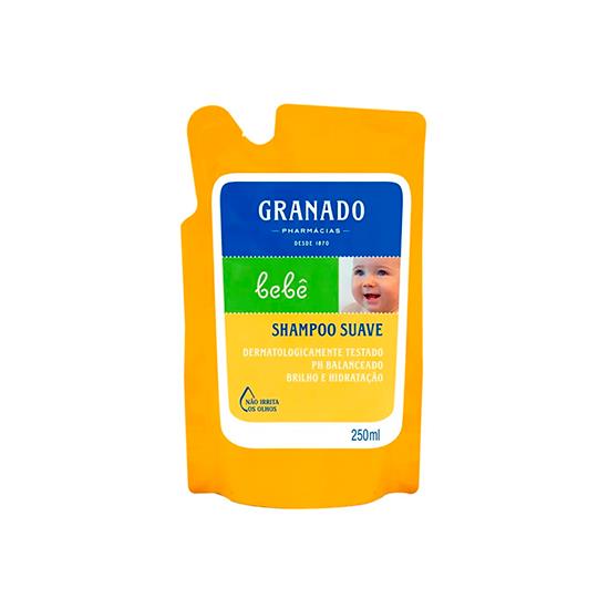 Imagem de Shampoo infantil granado bebê refil tradicional 250ml