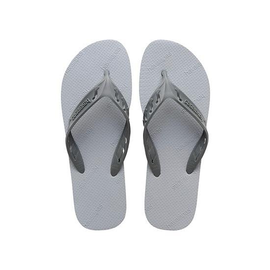 Imagem de Sandália havaianas masculina track go cinza gelo 41/42