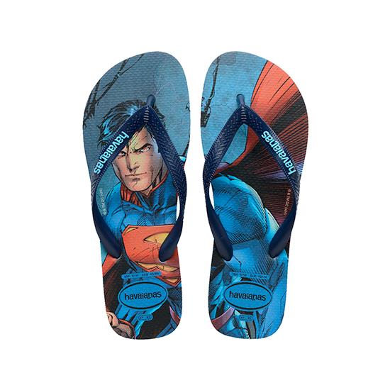 Imagem de Sandália havaianas masculino top herois dc azul lavanda 37/38