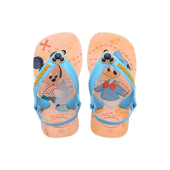 Imagem de Sandália havaianas baby disney classics amarelo pop 17/18