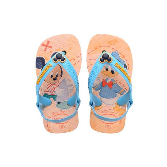 Imagem de Sandália havaianas baby disney classics amarelo pop 22