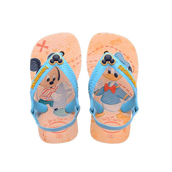 Imagem de Sandália havaianas baby disney classics amarelo pop 25/26