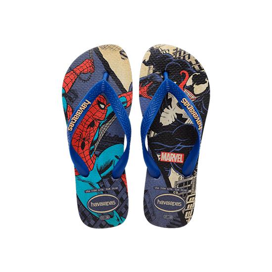 Imagem de Sandália havaianas masculina top marvel classic azul naval 37/38