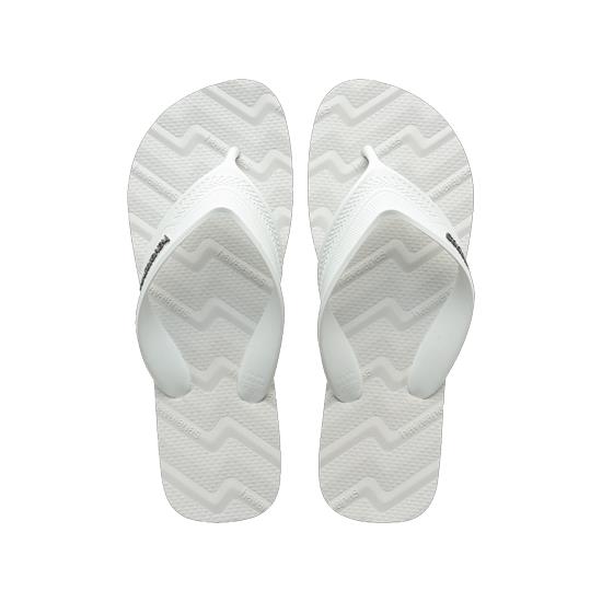 Imagem de Sandália havaianas masculina track waves branco 37/38