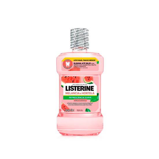 Imagem de Enxaguante bucal listerine melancia e hortelã 500ml
