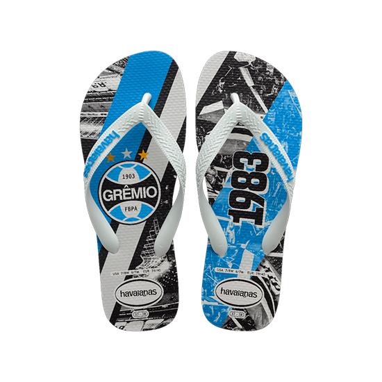 Imagem de Sandália havaianas masculina top times gremio branco/branco 37/38