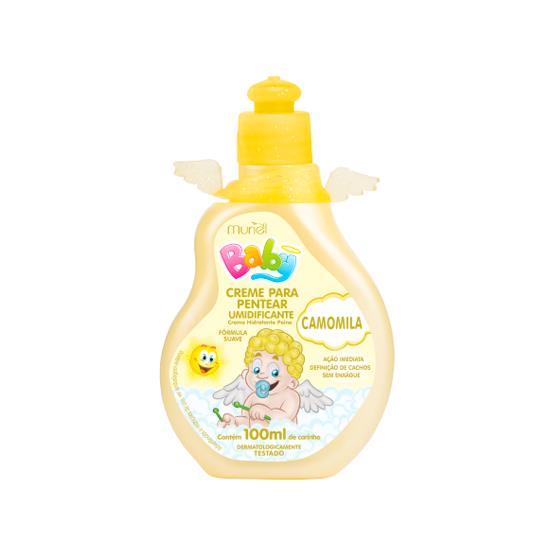 Imagem de Creme para pentear infantil muriel baby umidificante camomila 100ml