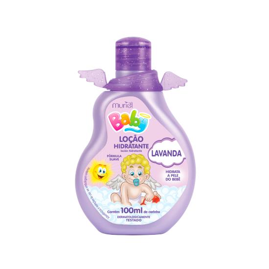 Imagem de Hidratante corporal infantil muriel baby lavanda 100ml