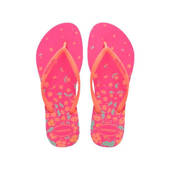 Imagem de Sandalia havaiana feminina slim visuals rosa flux 39/40