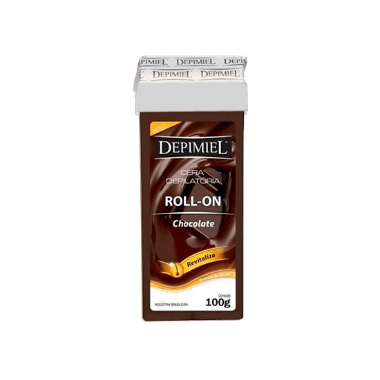 Imagem de Depimiel cera depila rolon chocolat 100g