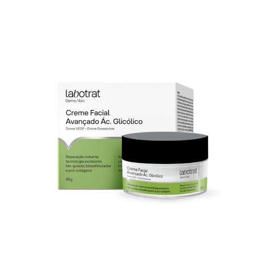 Imagem de Creme facial avançado ác. glicolico dermo skin labotrat 45g