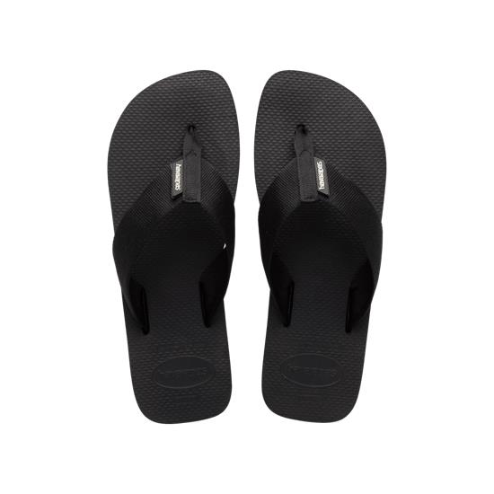 Imagem de Sandália havaianas masculina urban basic material preto 37/38