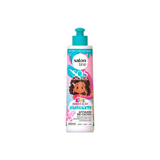 Imagem de Ativador de cachos salon line kids hidratação chiclete 300ml