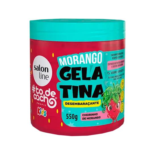 Imagem de Todecacho gelatina condicionador kids morango desembaracante 500gr