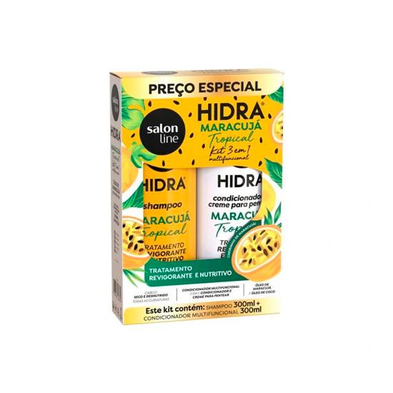 Imagem de Kit shampoo e condicionador hidra maracujá tropical 300ml