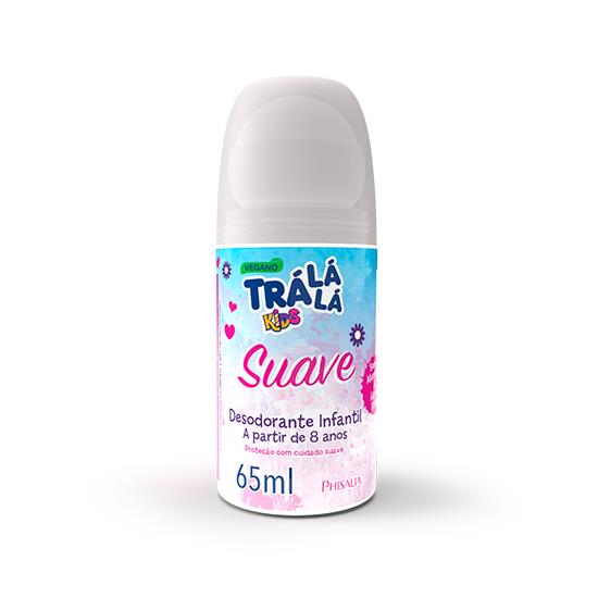 Imagem de Desodorante roll-on infantil trá lá lá kids suave 65ml