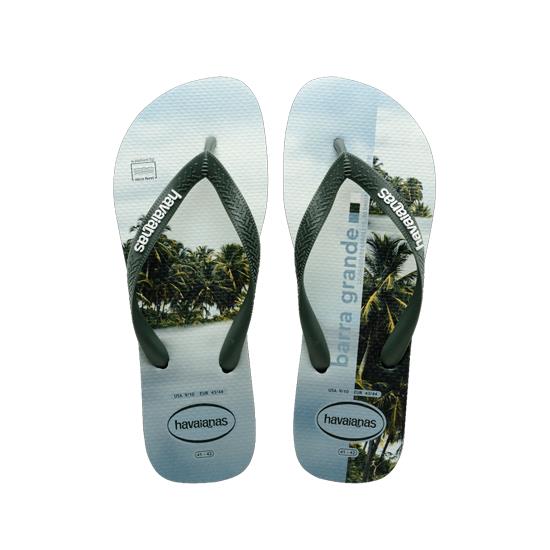 Imagem de Sandália havaianas masculina top surfer i verde olive 43/44