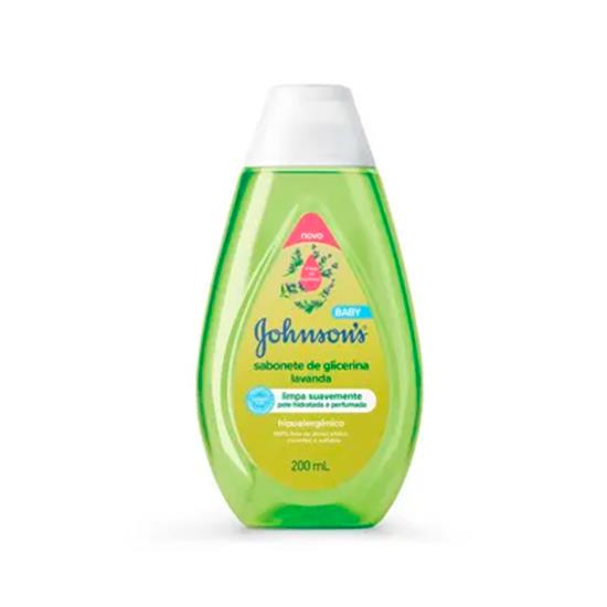 Imagem de Sabonete líquido de glicerina lavanda johnson's baby frasco 200ml