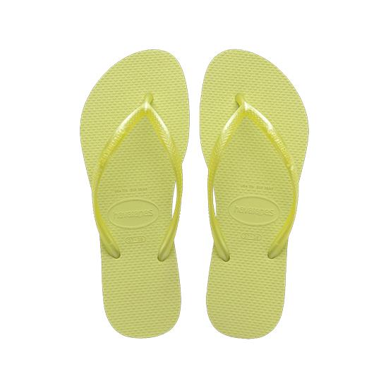 Imagem de Sandália havaianas feminina slim verde matcha 29/30