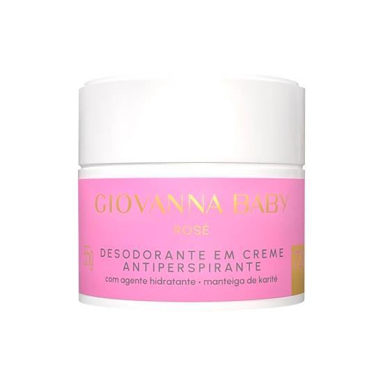 Imagem de Desodorante em creme antiperspirante rose giovanna baby 55g