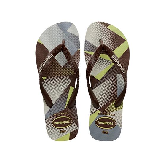 Imagem de Sandália havaiana unissex top style i cafe/cafe 43/44