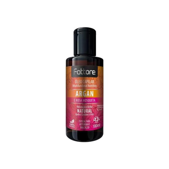 Imagem de Fattore óleo capilar argan e rosa mosqueta 100ml