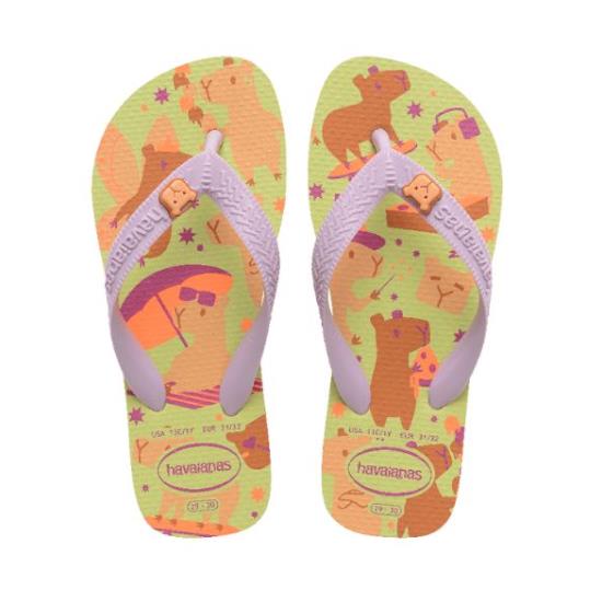 Imagem de Sandalia havaianas infantil kids fantasy verde matcha 25/26