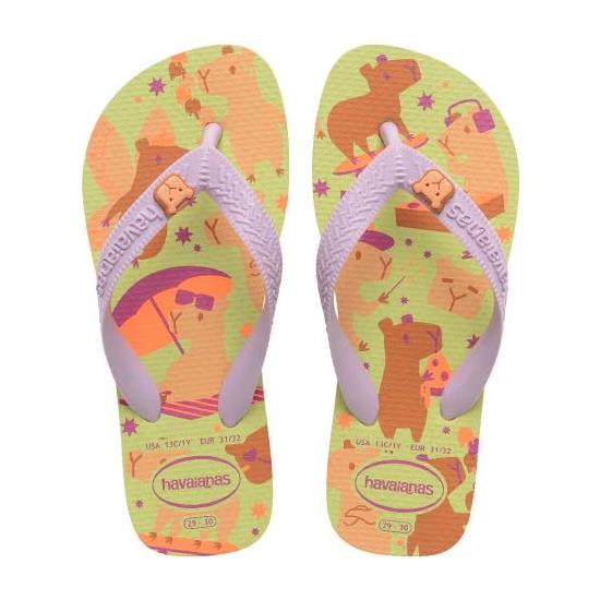 Imagem de Sandalia havaianas infantil kids fantasy verde matcha 33/34