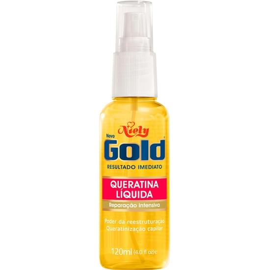 Imagem de Spray capilar niely gold queratina 120ml