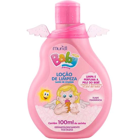 Imagem de Loção para limpeza infantil muriel baby menina 100ml