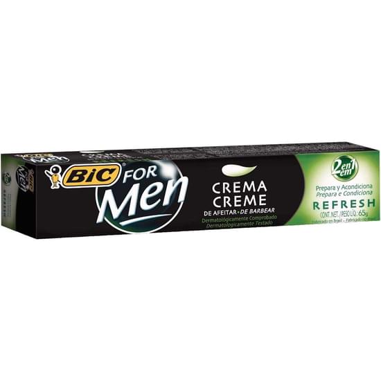 Imagem de Creme barbear bic refresh 65g