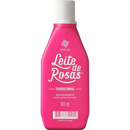 Imagem de Leite de rosas tradicional 60ml