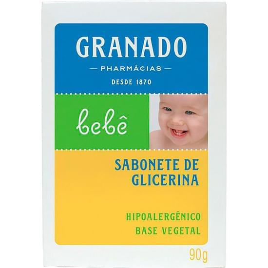 Imagem de Sabonete em barra infantil glicerinado granado bebê tradicional 90g