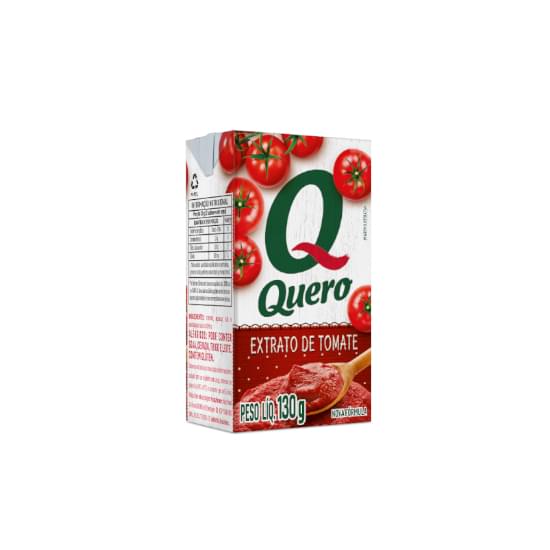 Imagem de Extrato de tomate quero tetra pak 130g