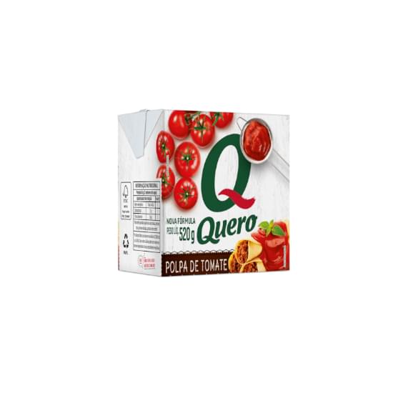 Imagem de Palpa de tomate quero tetra pak 320g