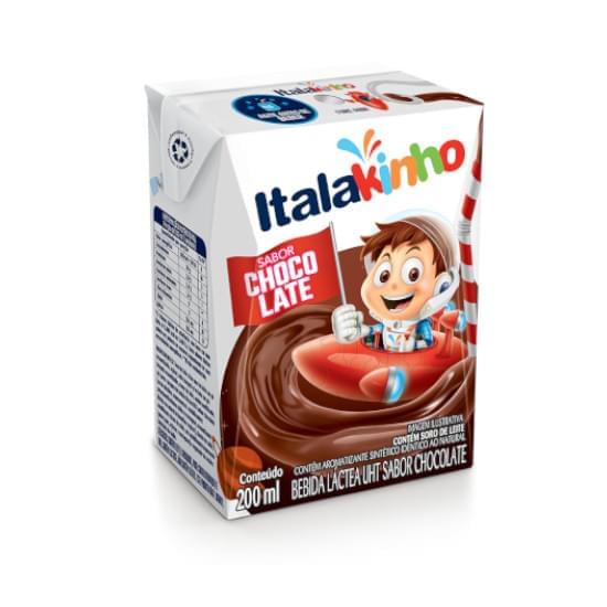 Imagem de Bebida láctea uht sabor chocolate italakinho 200ml