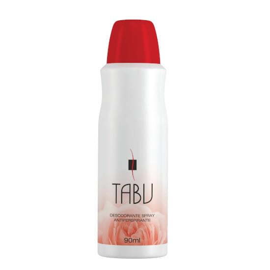 Imagem de Desodorante spray feminino tabu tradicional 90ml