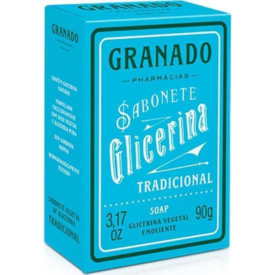 Imagem de Sabonete em barra vegetal tradicional granado glicerina 90g