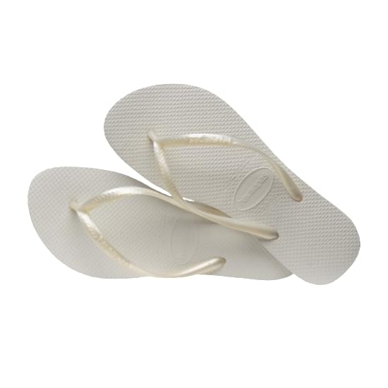 Imagem de Sandália havaianas feminina slim branco 33/34