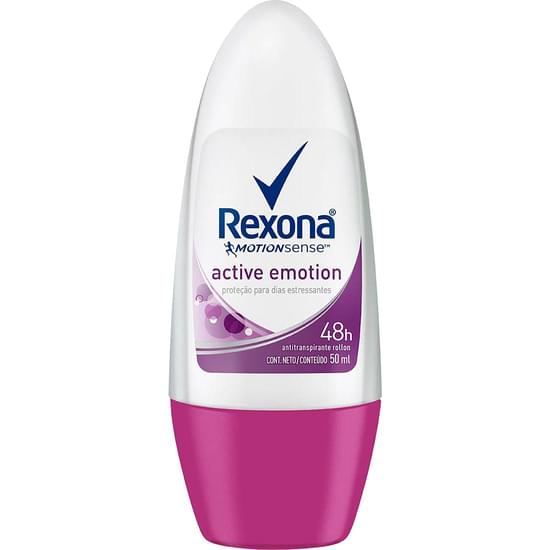 Imagem de Antitranspirante roll-on active emotion rexona 50ml