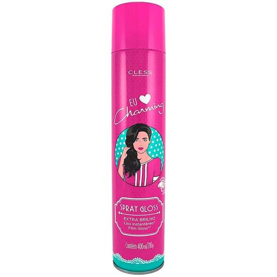 Imagem de Spray fixador charming gloss extra brilho 400ml