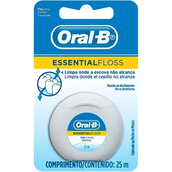 Imagem de Fio dental oral-b essential floss 25m