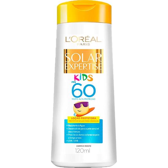 Imagem de Protetor solar infantil expertise kids loreal fps 60 loção 120ml